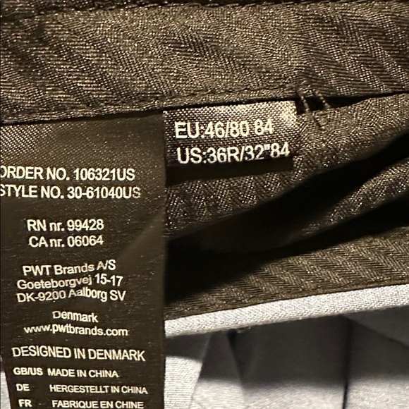 Men's Classic Light Blue Suit - Picture 7 of 7